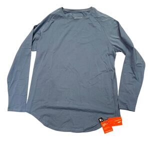 YoungLA Men's Blue Crew Neck Long Sleeve Chapter 4 Version 2.0 T-shirt - XL